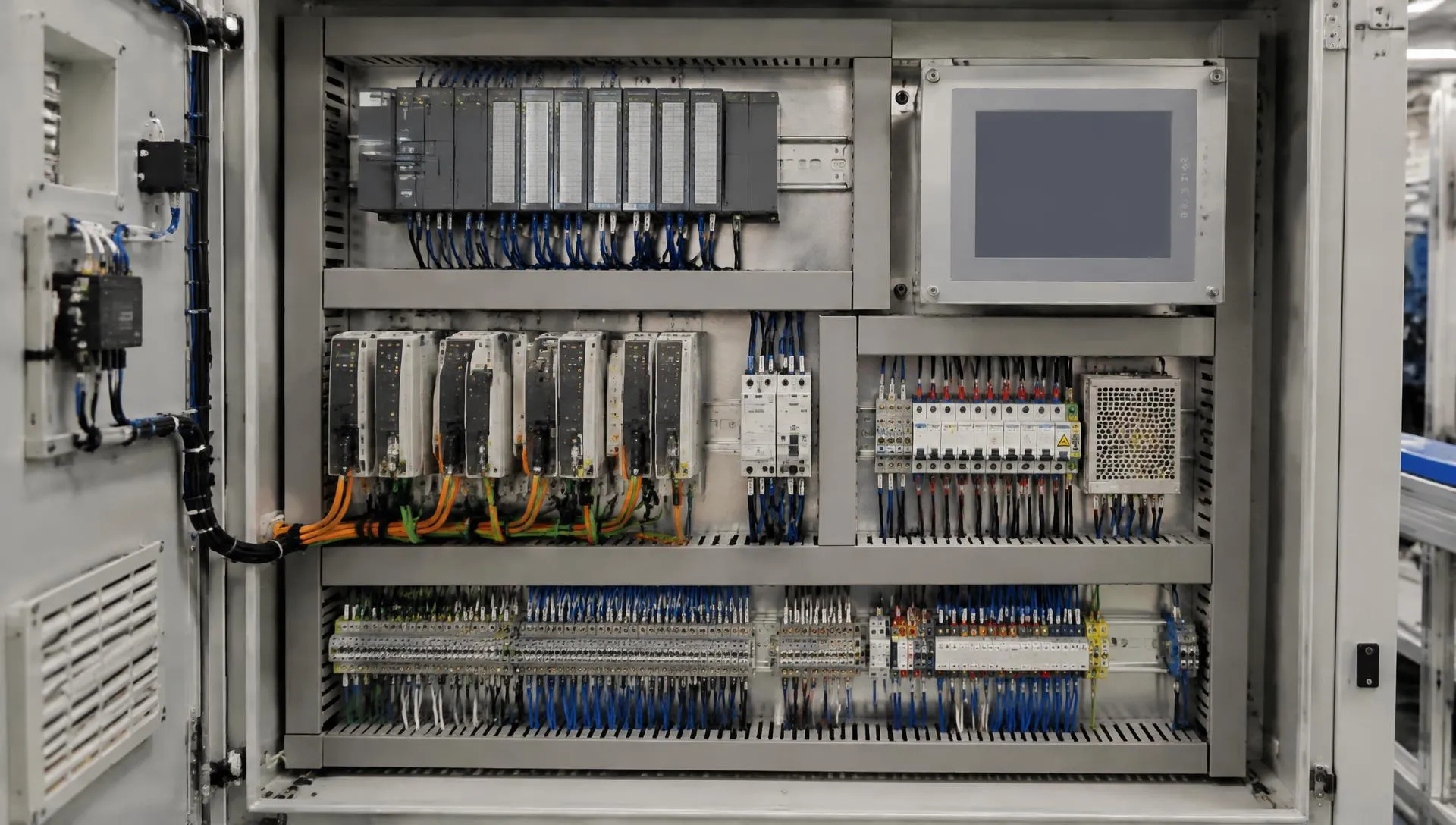 Industrial PLC control cabinet